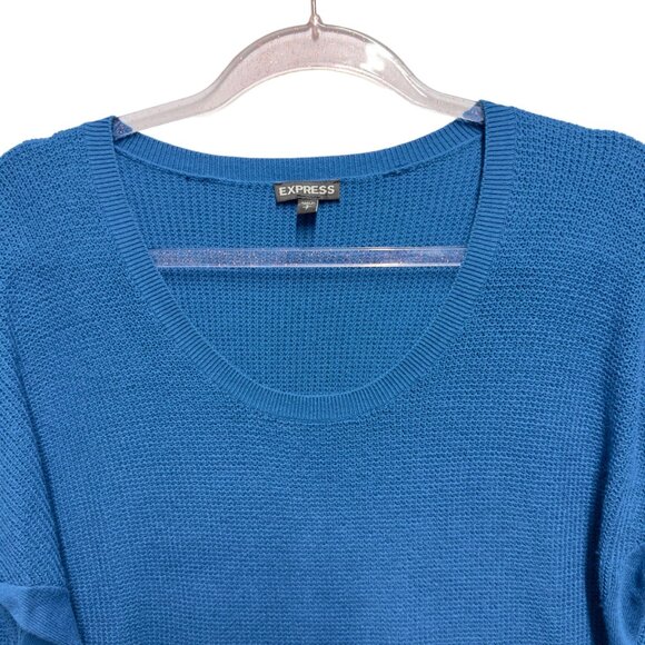 Express Oversized Drop Shoulder Knit Sweater - Picture 4 of 9